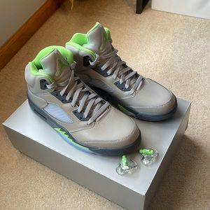 Jordan 5 Retro Green Bean New with Box size 11